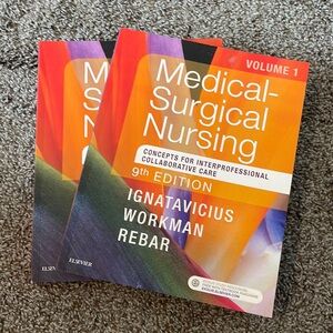 Medical Surgical Nursing 9th Edition Texbooks